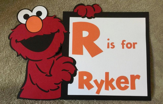 Personalized Sesame Street Elmo Sign You Pick Name Great For personalized-sesame-street-elmo-sign-you-pick-name-great-for