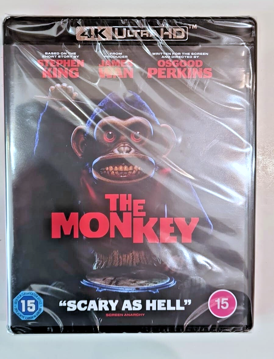 4K UHD       THE MONKEY     BRAND NEW SEALED UK STOCK