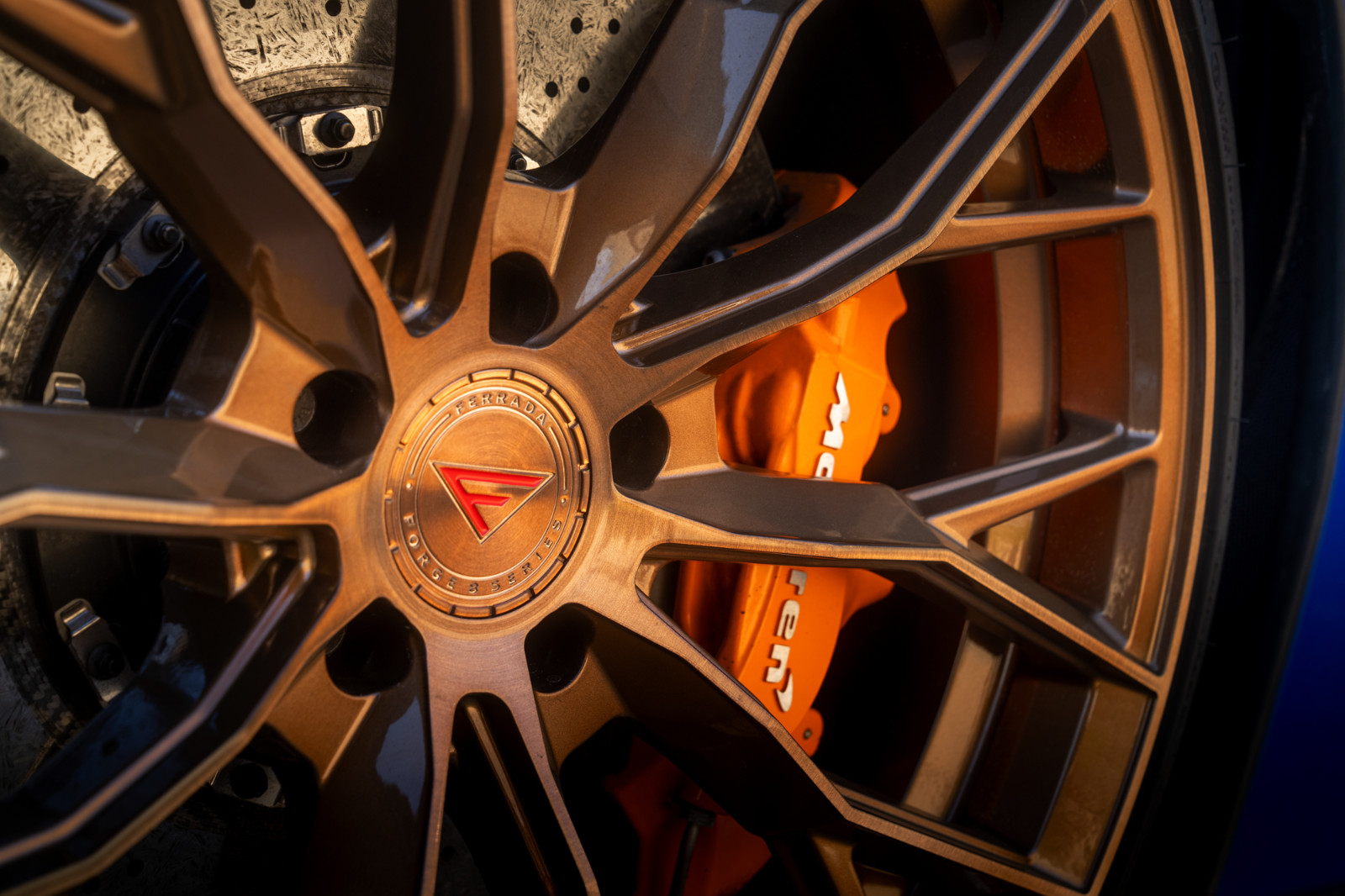 20” Ferrada FR9 Brushed Cobre Wheels For Mclaren 570 650 720 750 20X9 20X11