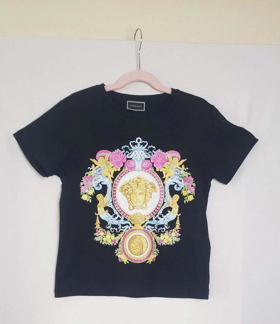 Versace Kids Versace Logo Kids T-Shirt for Boys