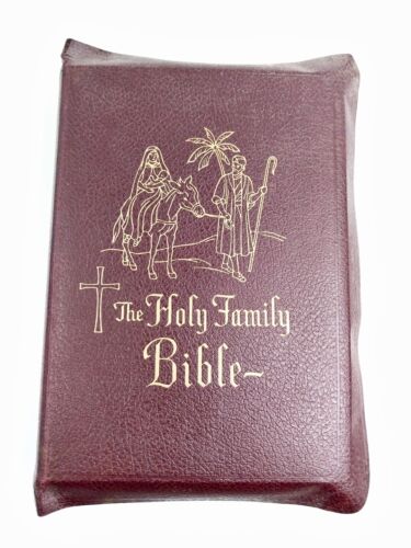 The Holy Family Bible 1956 Rev John P O'Connell Holy Family Edition Catholic - Photo 1/12