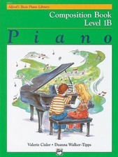 Alfred's Basic Piano Library Piano: Composition Book Level 1B by Cisler, Valeri