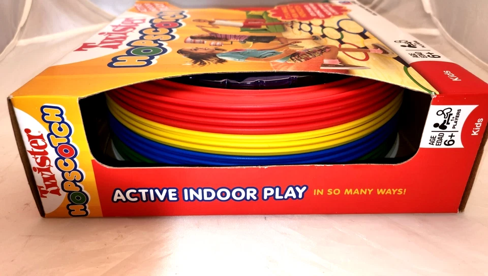2008 Twister Hopscotch MB Games, Active Indoor Play, 6+ NIB SEALED NEW IN BOX - Image 4 of 4