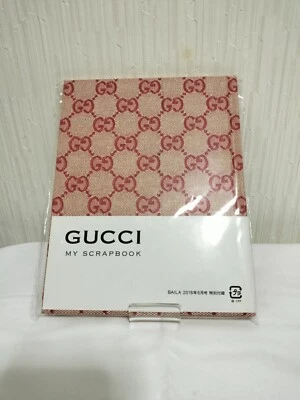 GUCCI Novelty notebook Japan gg red Scrapbook note diary memo NEW only a few!!!! - Image 1 of 4