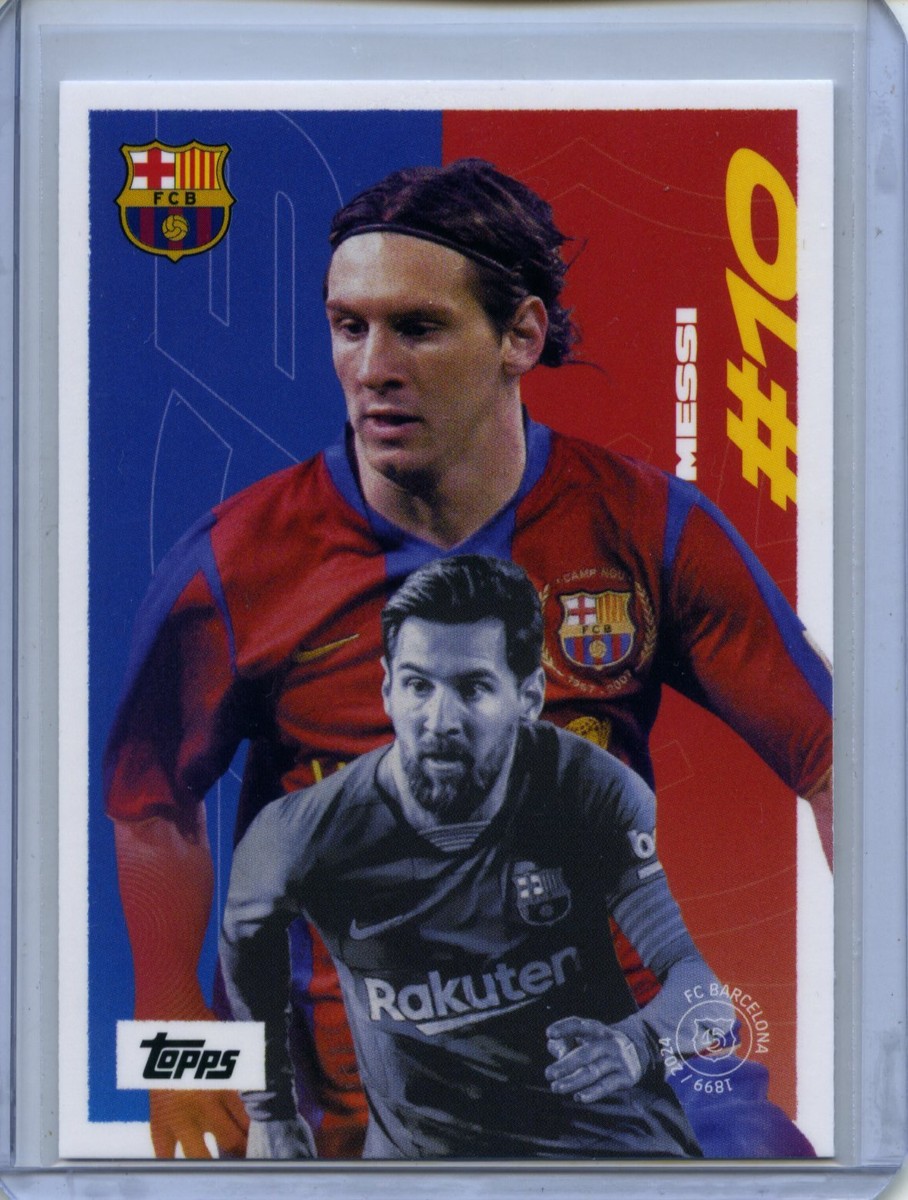 2024-25 Topps FC Barcelona Team Set Lionel Messi First Goal 125