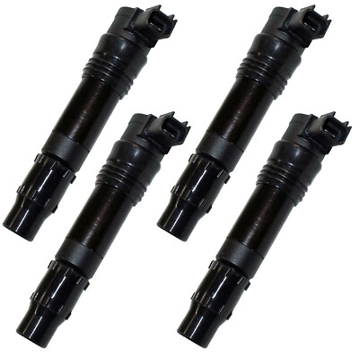 Set of 4 Ignition Coils for Kawasaki ZX1400 Ninja ZX-14 ZX14 2006