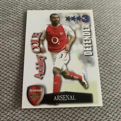 Ashley Cole Shoot Out 2003/2004 Trading Card Magic Box Int. Arsenal 