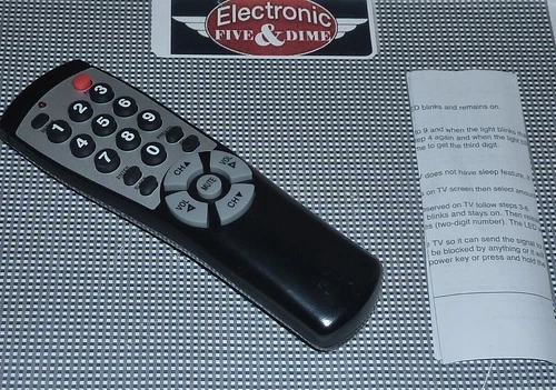 BrightStar Br100z Universal Programmable Remote Control