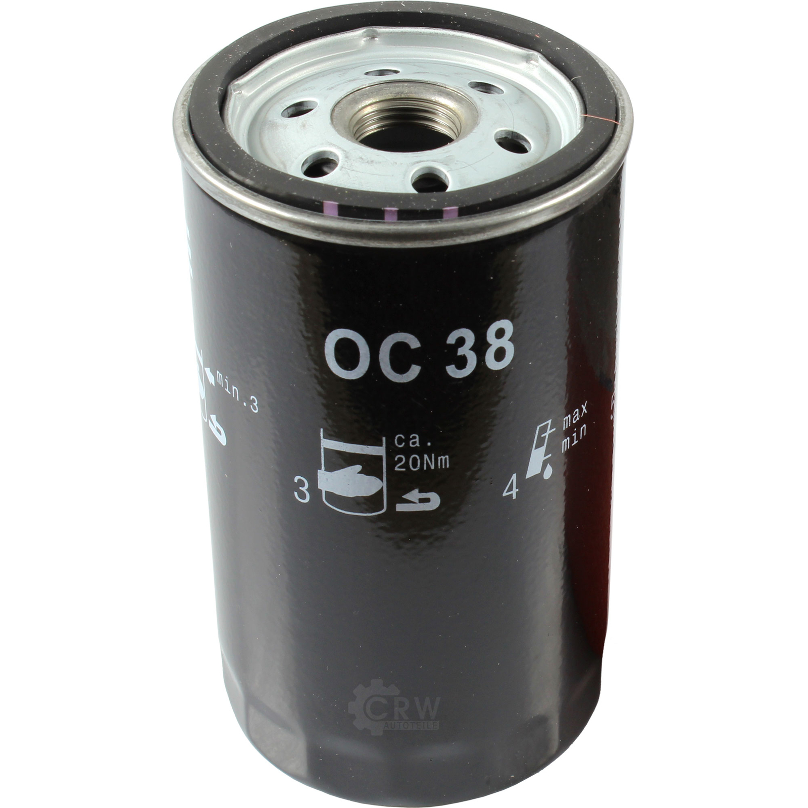 QR-parti - 2x Original Mahle / Knecht Filtro Olio Oc 38 + 2x Sct Pulizia Motore - Miniatura 6