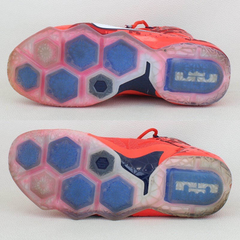 や*さ様 未使用 Lebron 12 Independence Day 27.5 Nike LeBron 12 Independence Day Men's - 684593-616/707781
