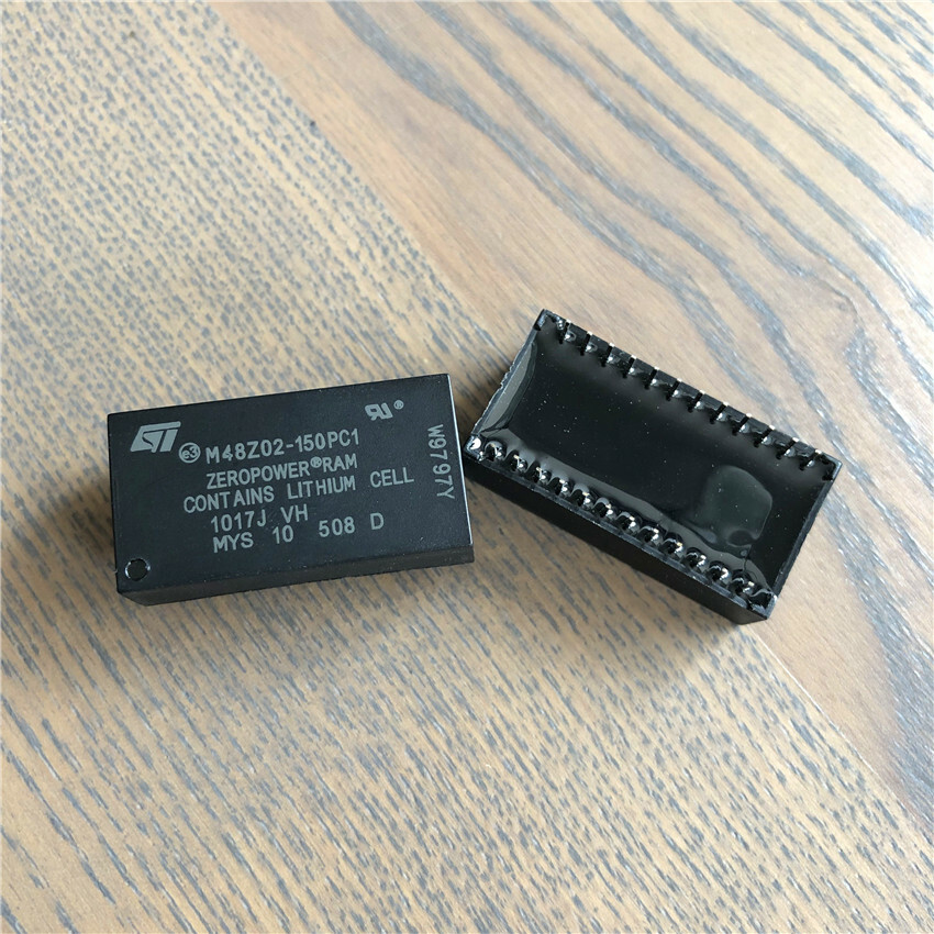 SRAM ZEROPOWER M48Z18-100MH1 - 64 Kbit (8Kx8) - 100ns - SOH28 - New Old Stock (NOS)