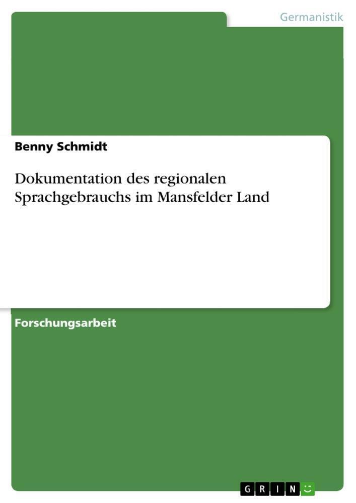 Thumbnail - Dokumentation Des Regionalen Sprachgebrauchs Mansfelder Land Benny