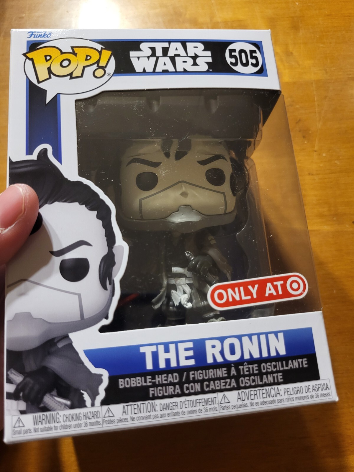 En Oferta Funko Pop Star Wars The Ronin #505 Objetivo Exclusivo Cabeza Bobble Leer