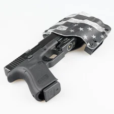 OWB Holster for OLIGHT PL-MINI VALKYRIE - USA SLANTED B&W