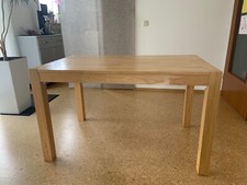 Holzesstisch gebraucht Größe 125x75 birke