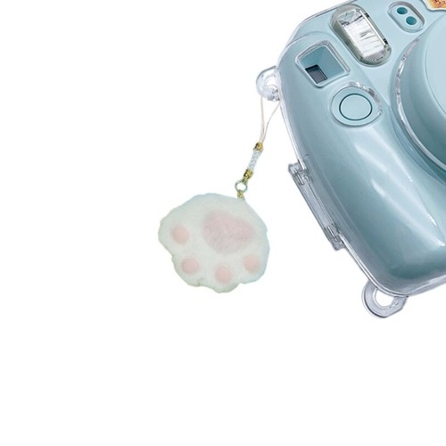 Cute Felt Cat Paws Phone Charm Straps Keys Hanging Pendants Bag Decoration - 第 4/9 張圖片