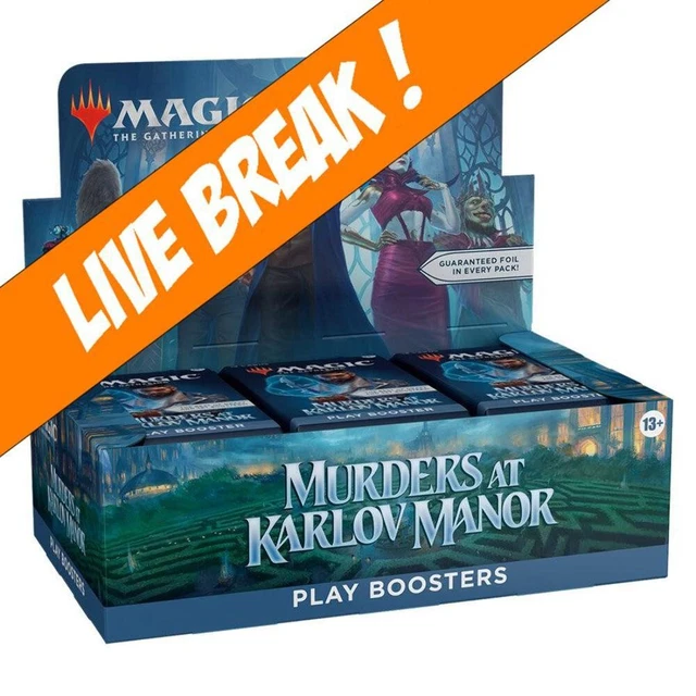 [ Live Break ] Magic Murders at Karlov Manor - Play Booster Display
