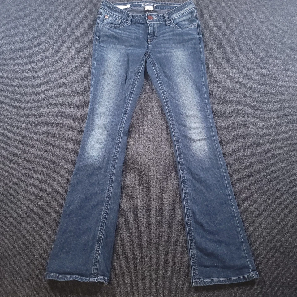 Decree 靴型牛仔裤女式 5 码深水洗弹力牛仔布 — 第 2/4 张图片