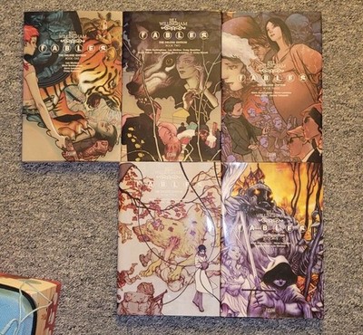Bill Willingham fables the deluxe edition book 1-5 English
