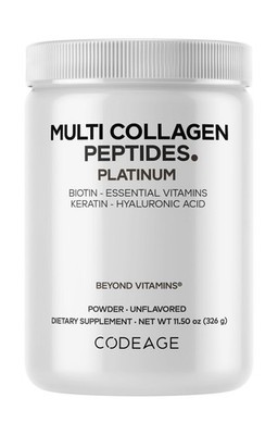 Codeage Multi Collagen for Women & Men Biotin 10000mcg Keratin, Pro... Fast Ship