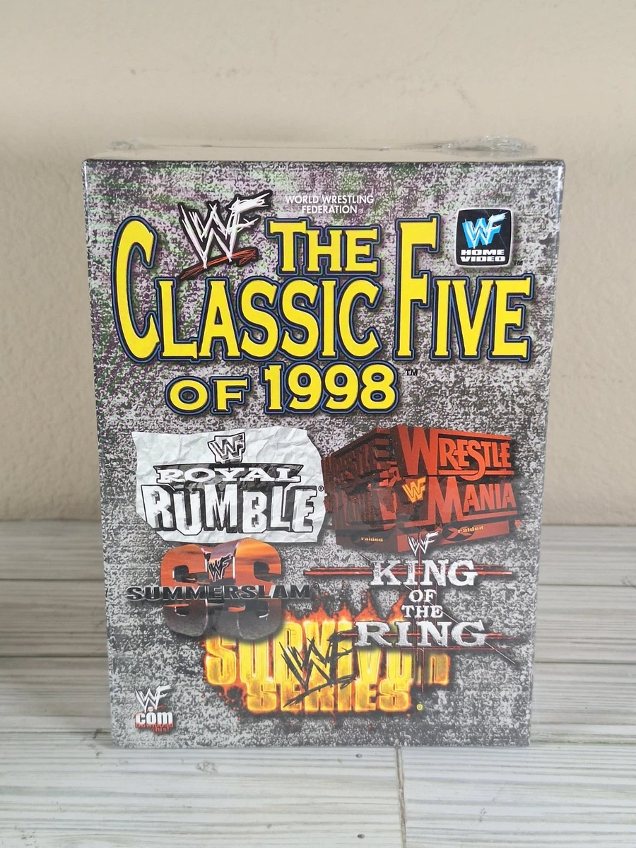 Pro Wrestling/WWE Box Set VHS Tapes for sale - eBay