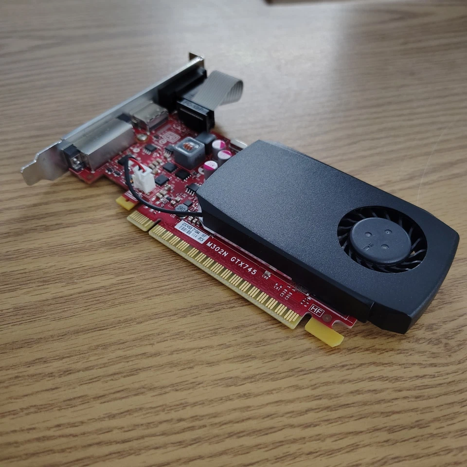 Nvidia GeForce GTX 745 4GB DDR3 PCI Express x16 GPU Graphics Video Card TESTED - Image 4 of 4
