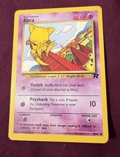 Pokémon TCG Abra Team Rocket 49/82 Regular Unlimited Common Vintage WOTC
