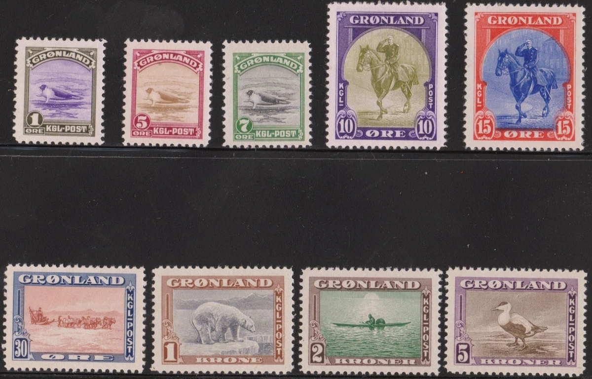 Greenland Postage Stamps for sale | eBay