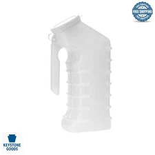 Portable Male Urinal with Odor Shield & Measurement Scale