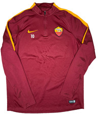 match worn AS Roma totti training jacket tracktop felpa hoodie 2015 2016 NIKE