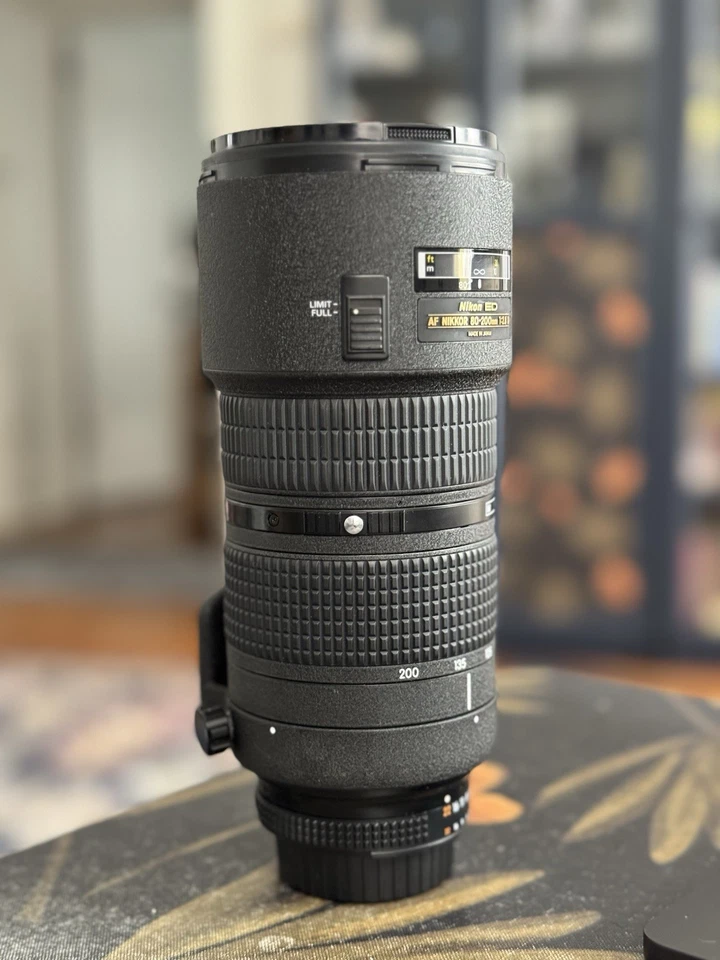 Nikon ED AF Nikkor 80-200mm 1:2.8 Lens For Nikon DSLR Cameras Perfect Condition - Image 3 of 4