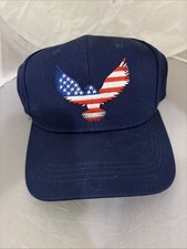 Navy Eagle Patriotic Cap
