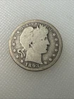 1893 s barber quarter FF