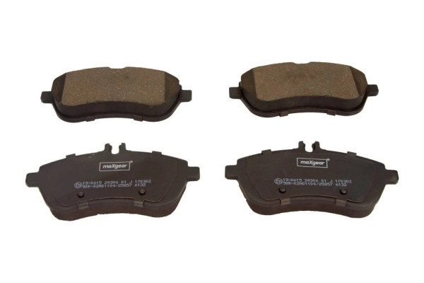 Kit plaquettes de frein MAXGEAR 19-0615 haute précision pour Mercedes-Benz
