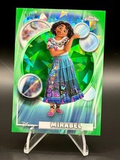 2026 Topps Chrome Disney Sapphire Mirabel #5 Green Sapphire /99 Encanto