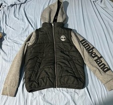 Boys size 10/12 youth medium Timberland puffer jacket
