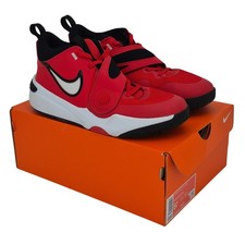 Nike Team Hustle D 11 GS Basketball Shoes Big Kids Size 6.5 Red/Black/White