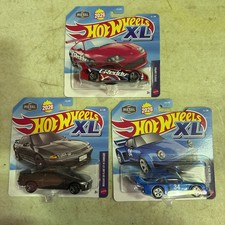2026 Hot Wheels XL Lot of 3 Porsche 934.5, Toyota Supra, Nissan Skyline GT-R