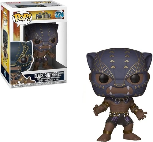 Funko POP! Marvel Black Panther Movie Black Panther Warrior Falls #274