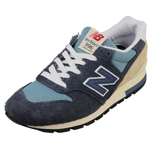 New Balance 996 Made In Usa Scarpe da Ginnastica Uomo Moda in Blu Navy 7 UK