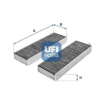 UFI 54.172.00 Innenraumfilter Pollenfilter Filter für Opel Peugeot 2006->