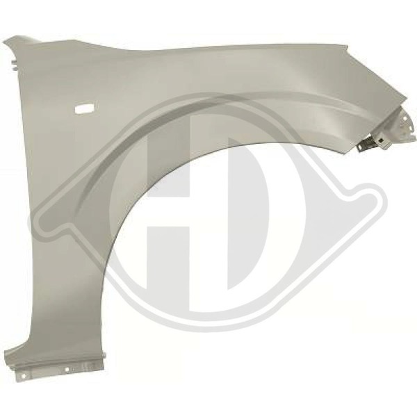 6089006 KotflüGel Vorne Rechts FüR Nissan NP300 Navara Pick-Up (D23)-image