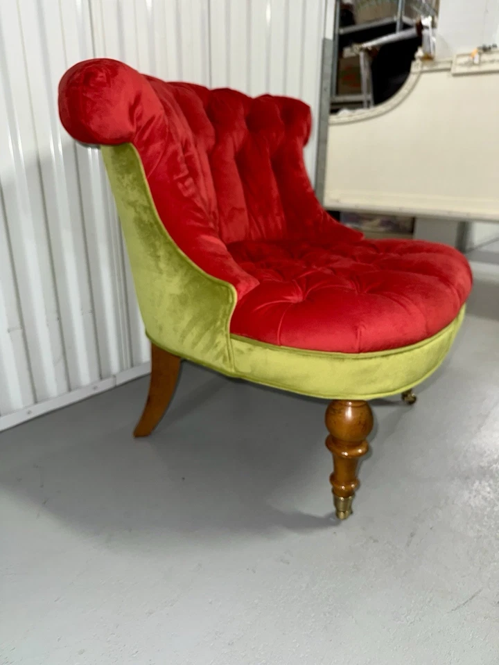 Baker Vintage Slipper Chair - Image 2 of 4