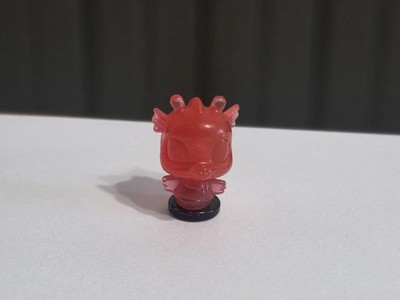 Littlest Pet Shop LPS Teeniest Tiniest Translucent Red Sea Horse Teensies Hasbro