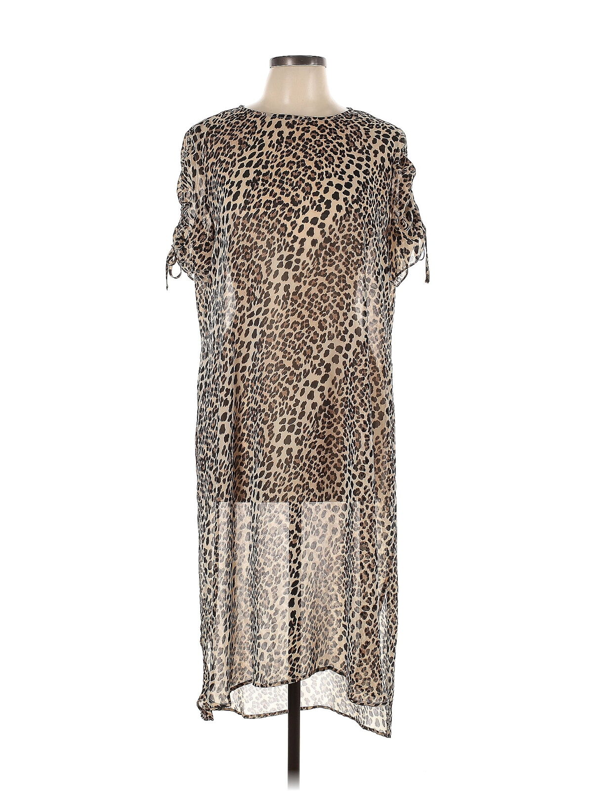 Vince Camuto Women Brown Casual Dress L - image 1