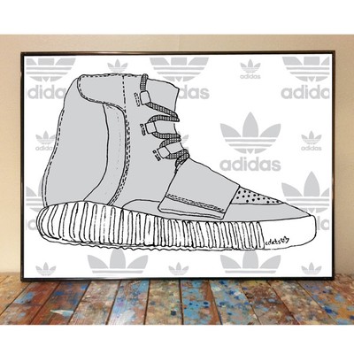 Adidas YEEZY 'Yeezy 750 Boost' High Top Sneakers Farfetch