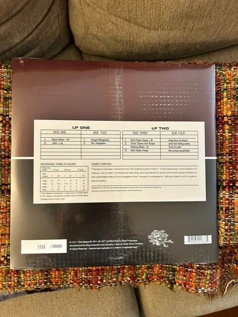 Grateful Dead Dicks Picks Vol. 2 Vinyl  Limited And Hand #d /3500 2LPs - Image 2 of 4