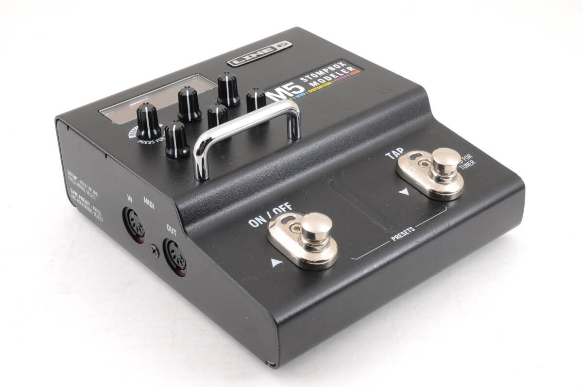 LINE6 M5 Stompbox Modeler Guitar Effect Pedal reverb | eBay