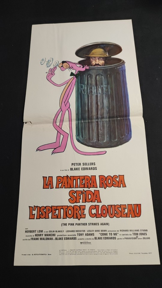Locandina di La Pantera Rosa sfida l'ispettore Clouseau (1976)