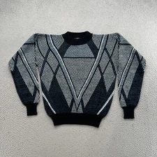 Vintage Sostanza Fashion Police Women’s Acrylic Crewneck Pull Over Size Medium